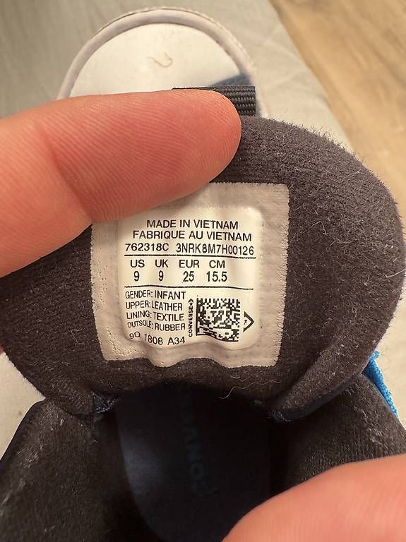 Converse Scarpe per ragazzi: Converse All Stars Grösse 25 – Usato da Othmarsingen venduto da Oepfel 3