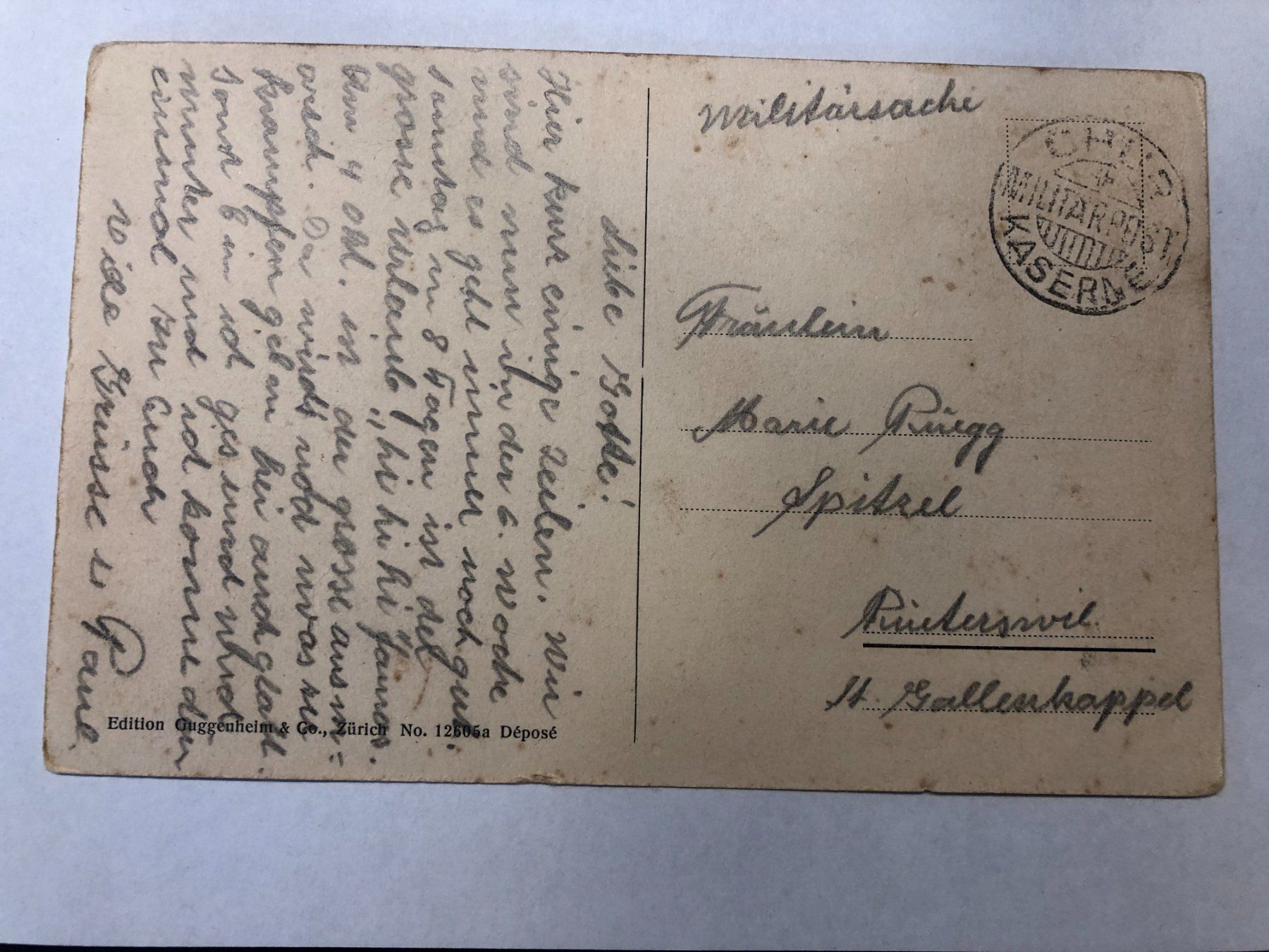 Cartoline postali: Amdens mit Leistkamm – Usato da Pfäffikon ZH venduto da Waltoversand 1