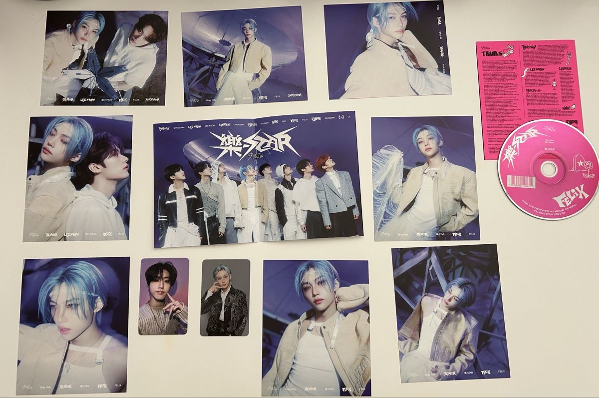 CD: Stray Kids Rock-Star Album, PostcardVersion – Nuovo (secondo la descrizione) da Rupperswil venduto da van_tyy6 1