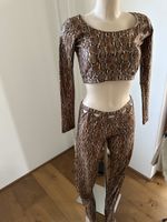 Sexy Schlangenmuster Set Gr M/38 für Party od.Fasnacht🎉