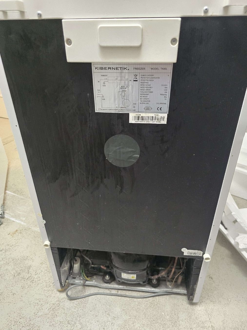 Congélateurs: Gefrierschrank Kibernetik TK80L 73l – D'occasion à Stettfurt par Brambilla_II 4