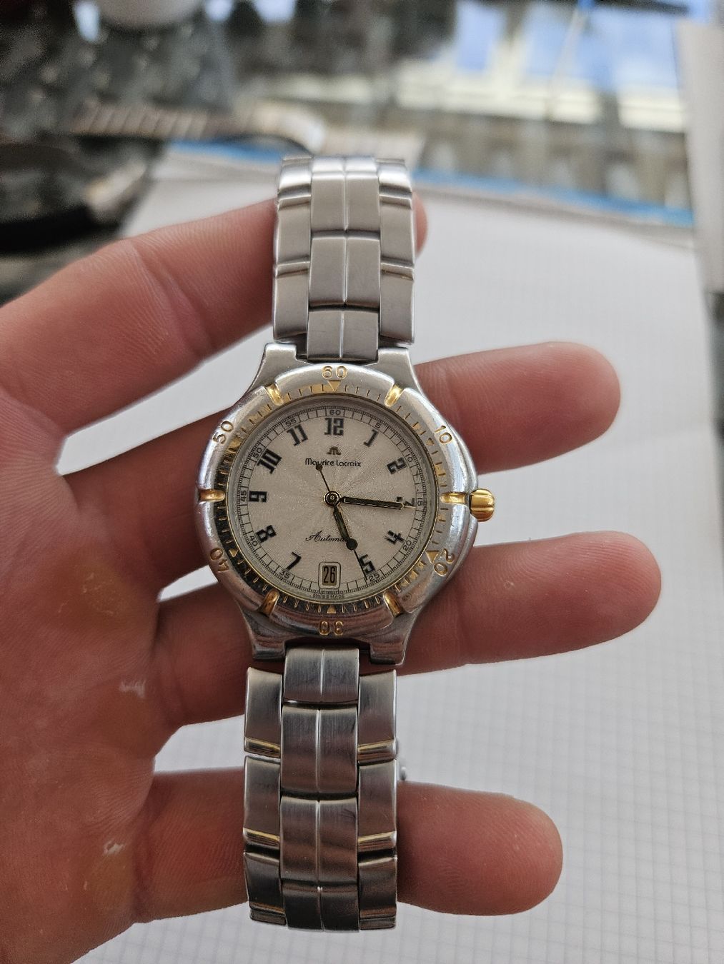 Maurice Lacroix Orologi: Vintage Maurice Lacroix Automatik – Usato da Rickenbach b. Wil venduto da nic_8ljr