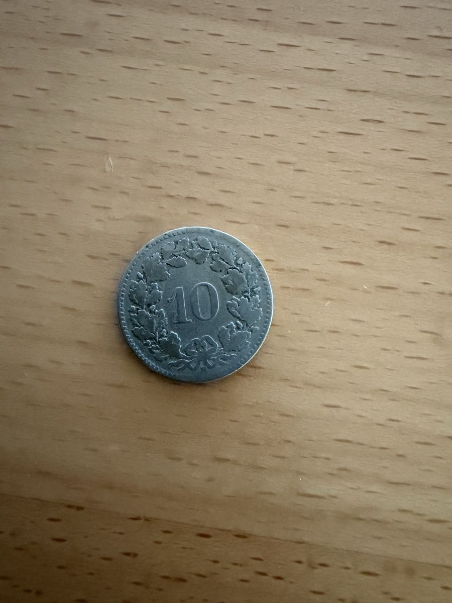 Tutti le monete: Münze Schweizer 10 Rappen 1882 – Usato da Schüpfen venduto da Diego2211 1