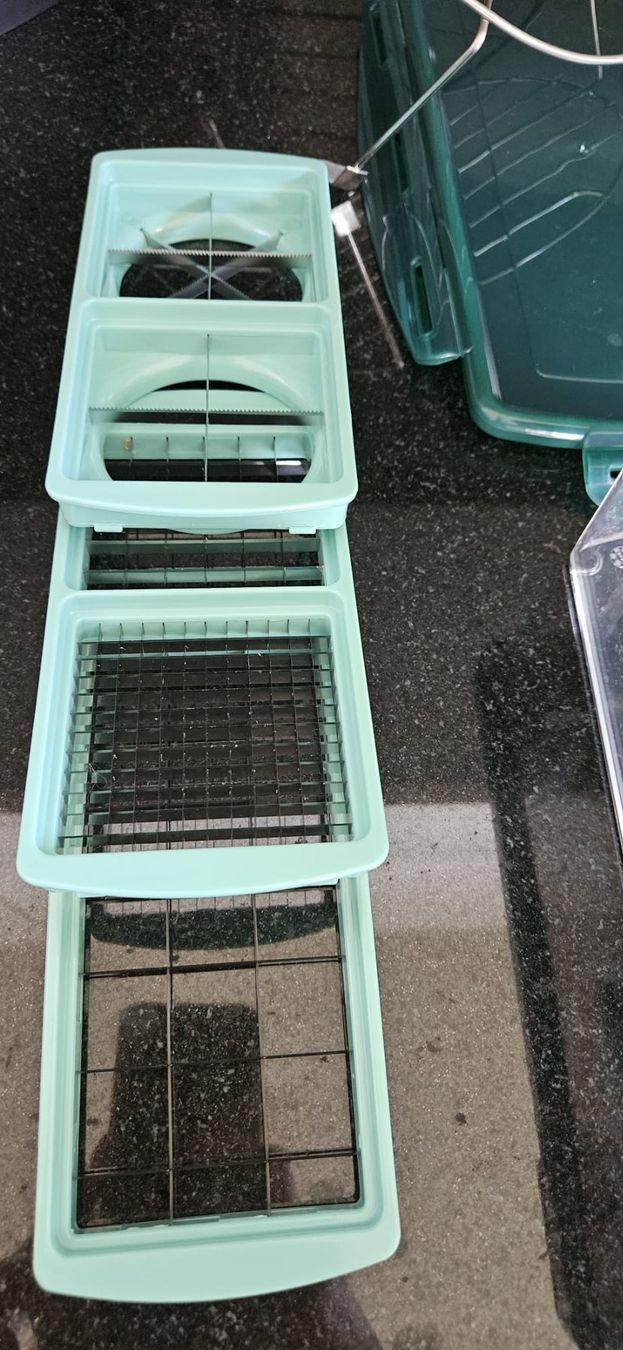 Elettrodomestici da cucina: Nicer Dicer - Das Original 13-Teilig / Mintgrün – Usato da Zweidlen venduto da Shubli 2