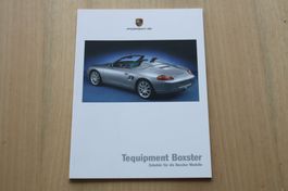 Porsche Boxster 986 Tequipment Zubehör Prospekt 8/1999