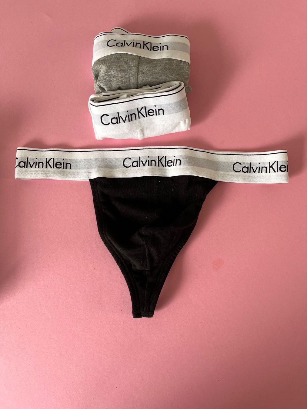 Calvin Klein Unterwäsche: CALVIN KLEIN, String Modern Cotton Stretch, Gr. S, 3 Stück – Neu und originalverpackt aus Rudolfstetten von gst_g7xl 4