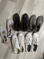 Schuhe 5 Paar Converse, Superdry, Pier one, Digel