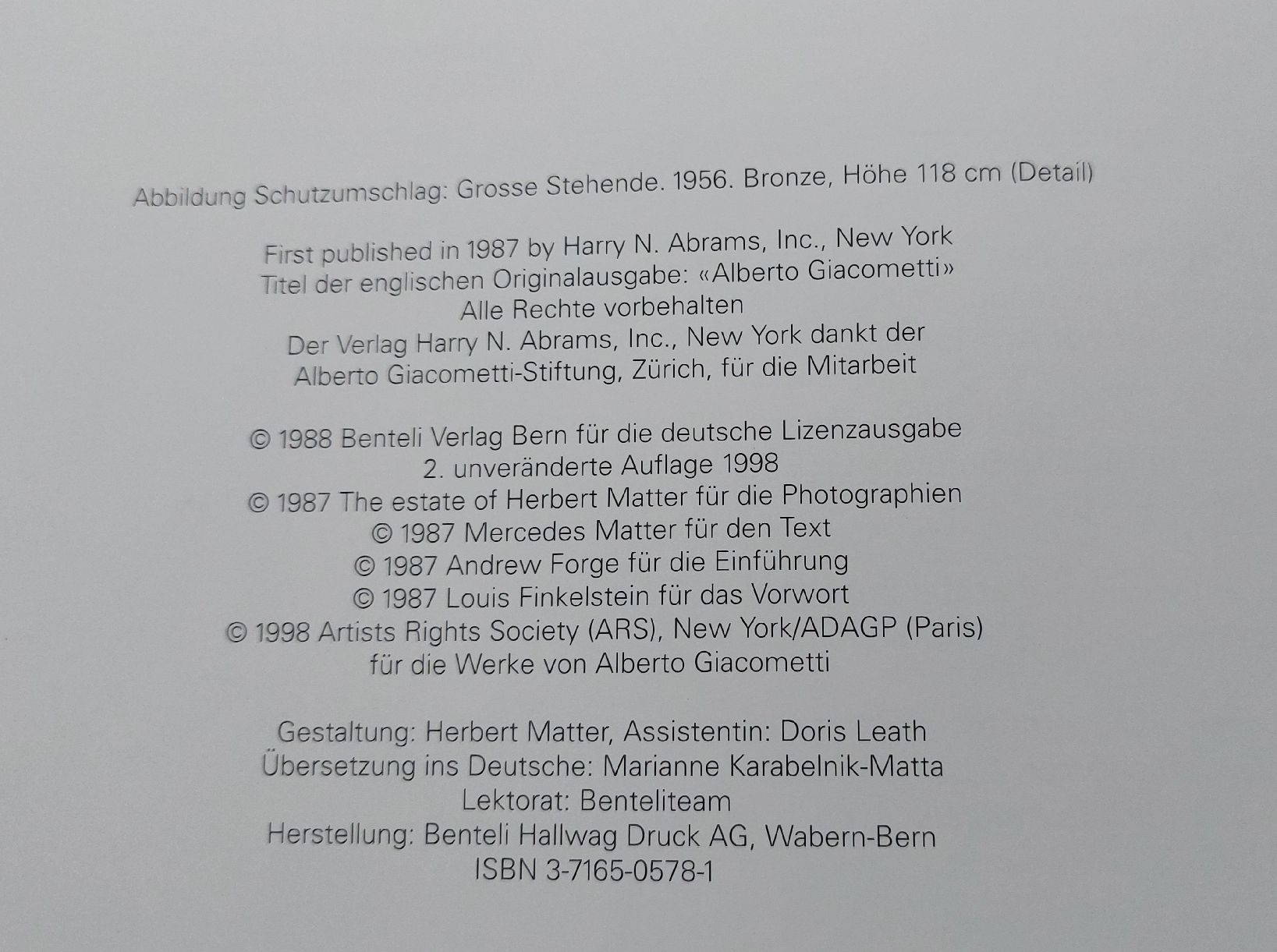 Libri: Alberto Giacometti – Usato da Seeberg venduto da Gebi8 2