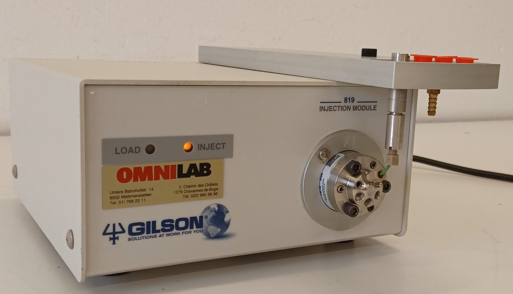 Laborzubehör: Gilson 819 injection module – Gebraucht aus Niederdorf von LeptonAG_Labor 3