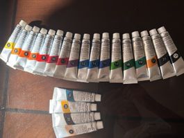 Crelando Aquarellfarben Set 18 ml Tuben diverse Farben