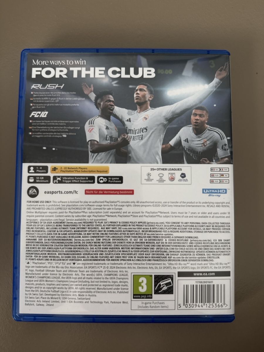Giochi: FC 25 PS5 – Usato da Giubiasco venduto da MisterSkip 1