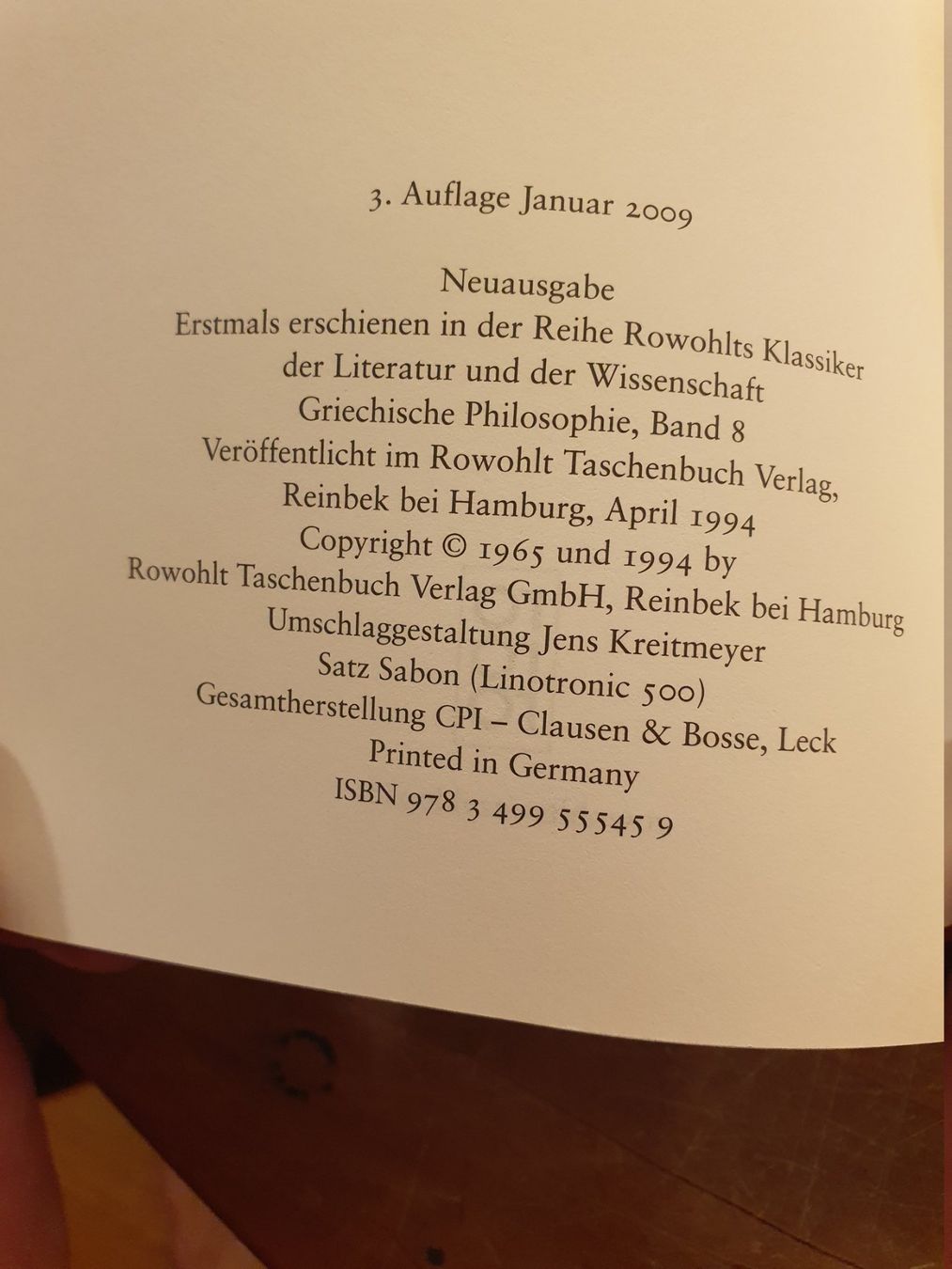 Libri: Politik - Aristoteles – Usato da Zürich venduto da loosebone 2