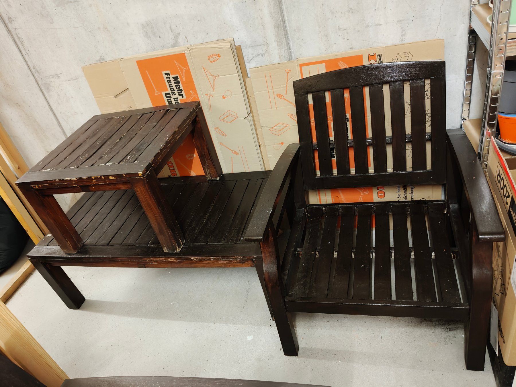 Sofas: Gartenlounge Möbel Holz 5-teilig – Defekt aus Basel von jos_2z5q 2