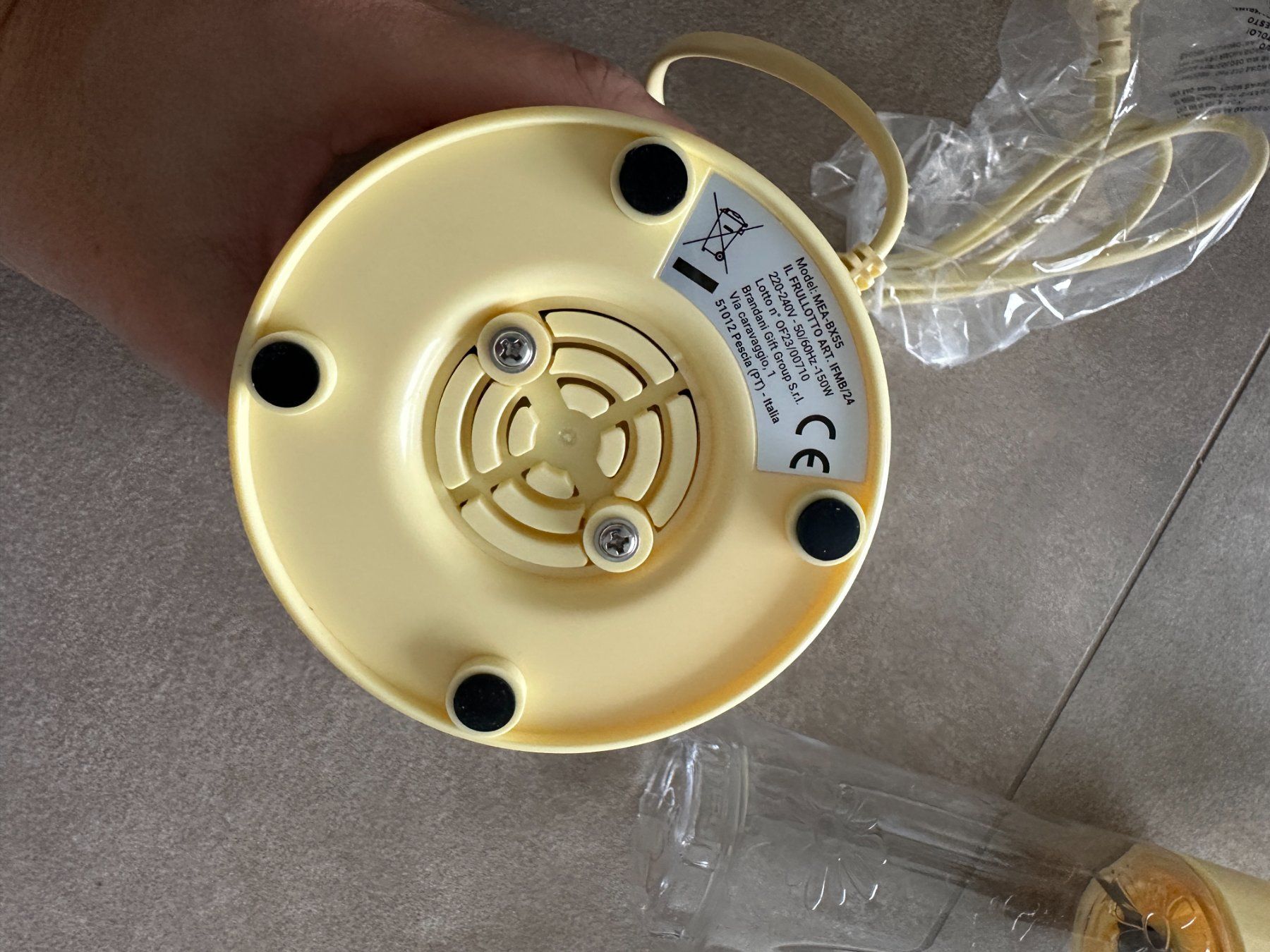 Küchengeräte: New frullatore / blender – Neu und originalverpackt aus Lugano von _tuttifrutti_ 1