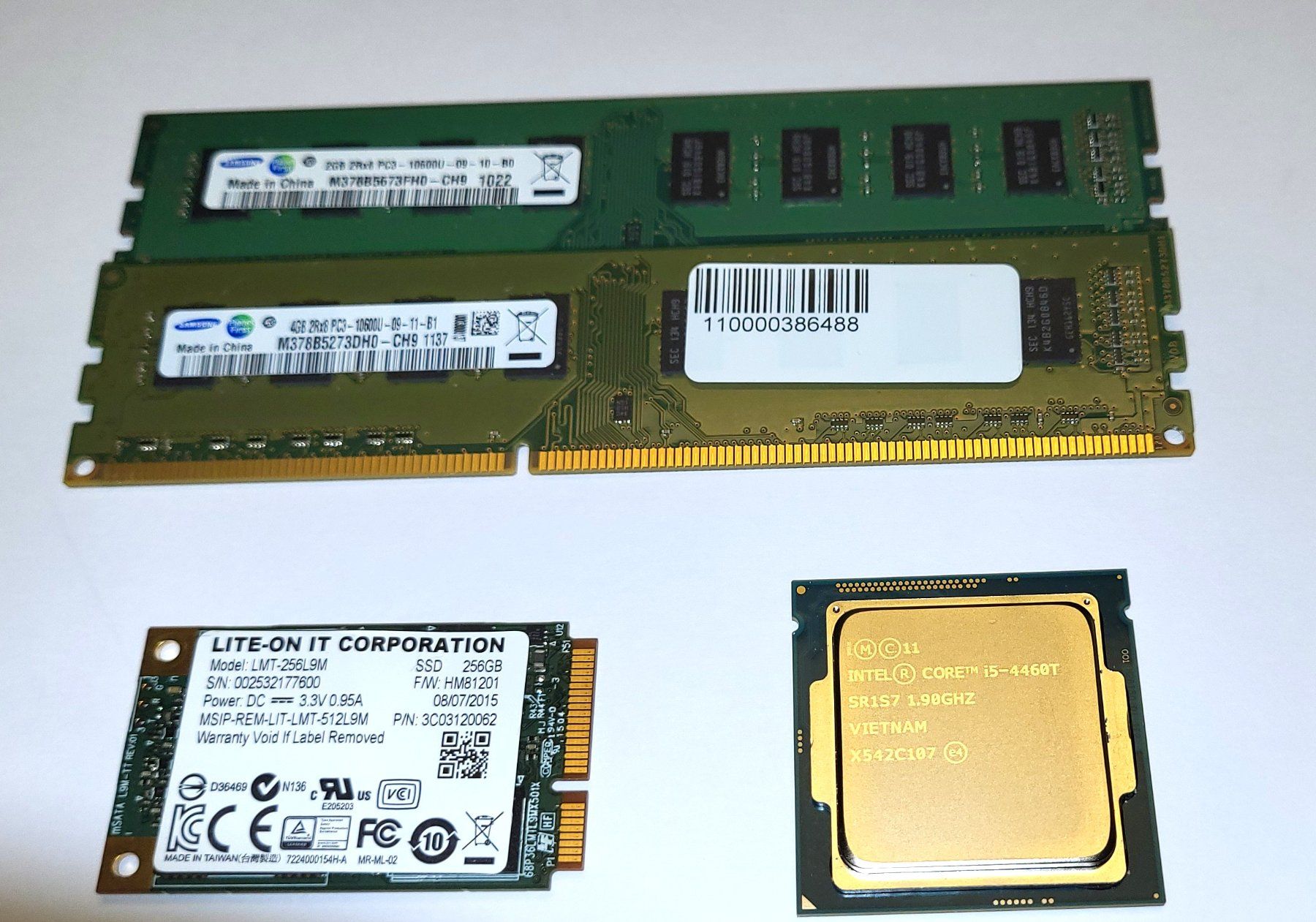 PCs: Hardware-Bundle: Intel i5 CPU + 6GB DDR3 RAM + 256GB SSD – D'occasion à Buchs AG par ComputerHeimService