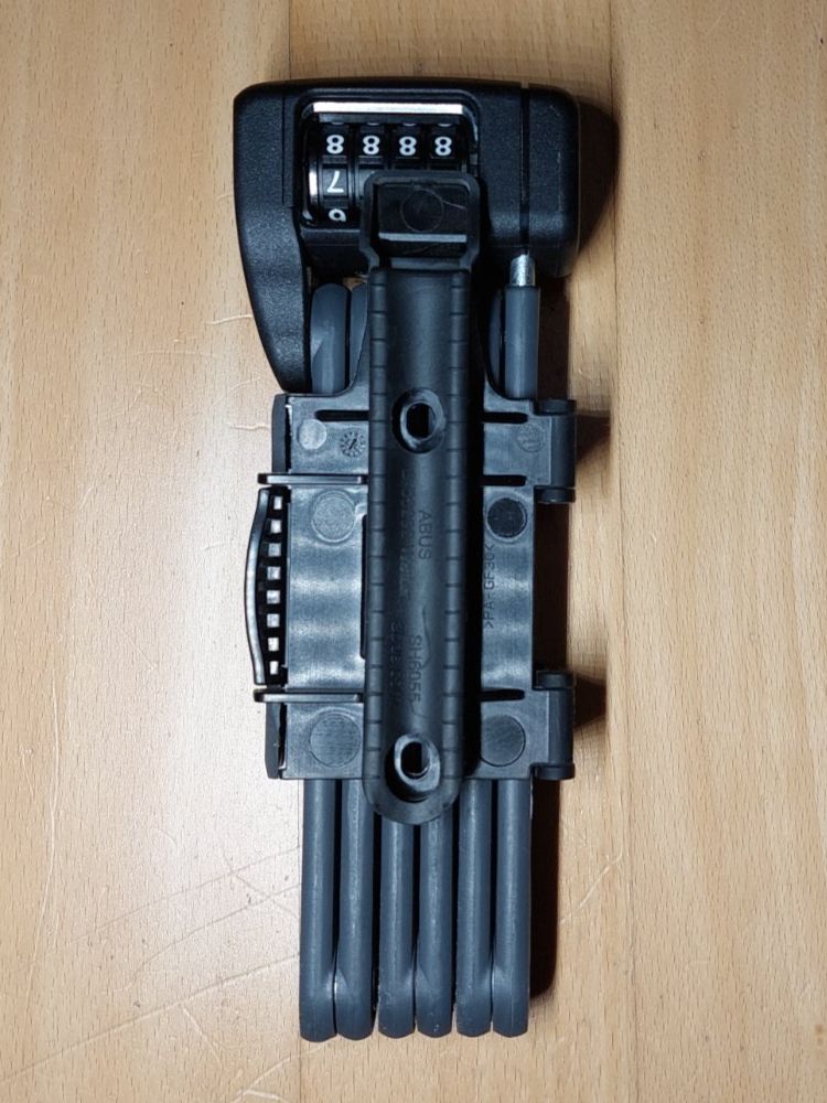 Abus Lucchetti: Abus Faltschloss Bordo Lite 6055C/85 SH, mit Zahlencode – Usato da Jenins venduto da Sgnurednax 3