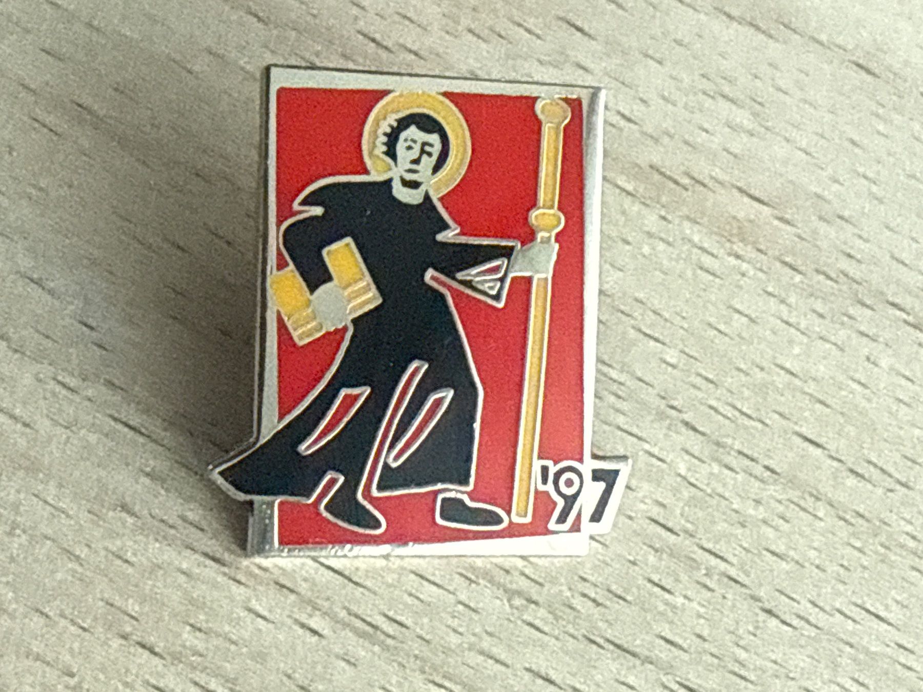 Plaketten & Abzeichen: Pin Nationalkongress  Glarus 1997 – Gebraucht aus Glattbrugg von Schweigmatt
