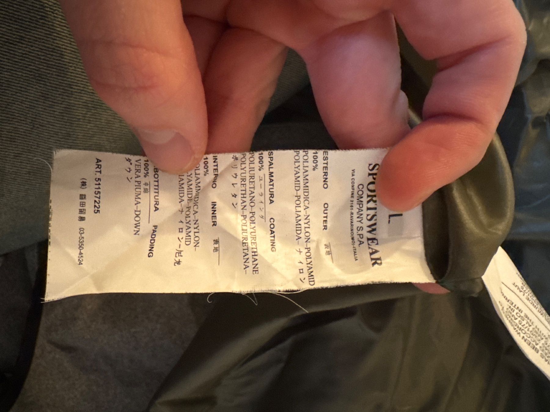 Stone Island Giacche: RARE ! Stone Island Down Padded Jacket – Usato da pully venduto da xeti23 7