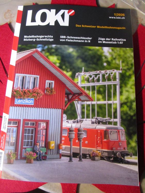 LOKI MAGAZIN 1/2026 MODELLEISENBAHN MAGAZIN TOP ZUSTAND (Gebraucht) in ...