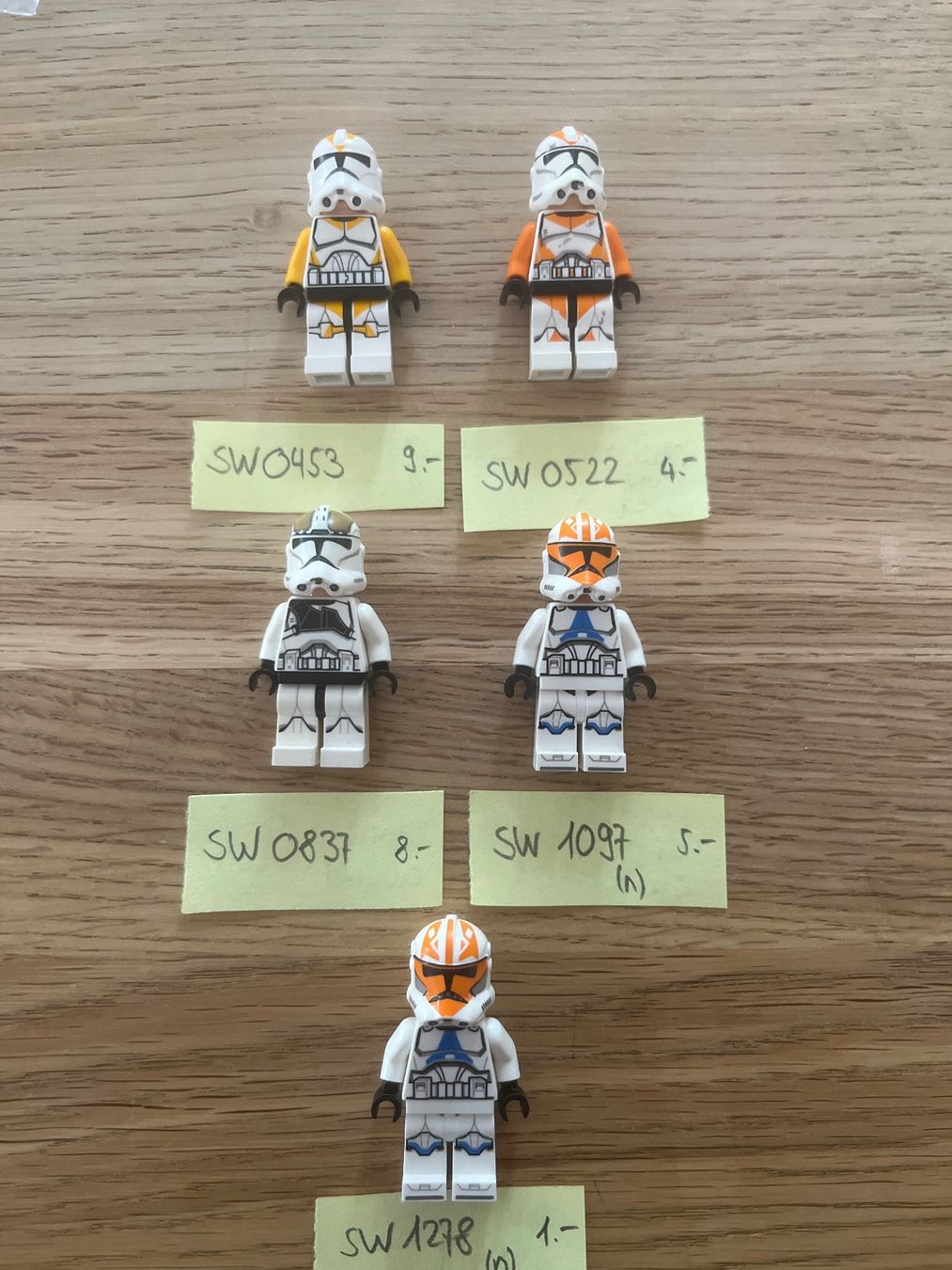 Lego Giocattoli: Lego Star Wars Minifiguren Clones – Usato da Wimmis venduto da Aluethi