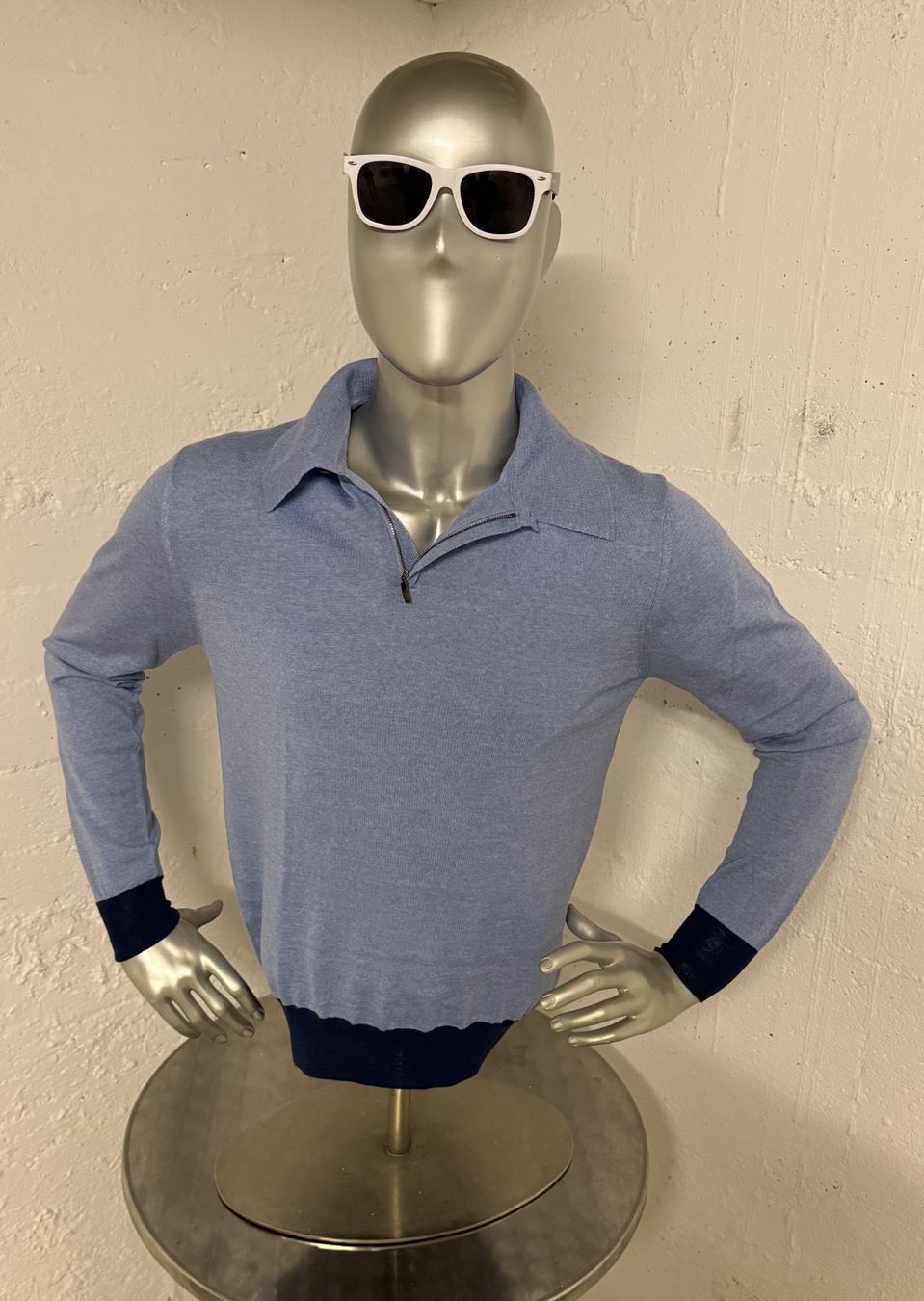 Pullover & Sweatshirts: PULLOVER für Herren in BLAU, Grösse 50 = M ... – Neu und originalverpackt aus Chur von Papageibarsch77 4