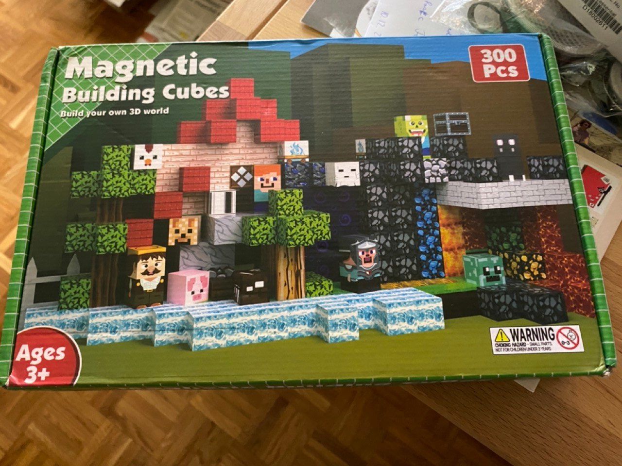 Jeux: Minecraft Magnetic Building Blocks 200 Pcs Educational New – Neuf (Voir description) à Glattbrugg par har_jgc7