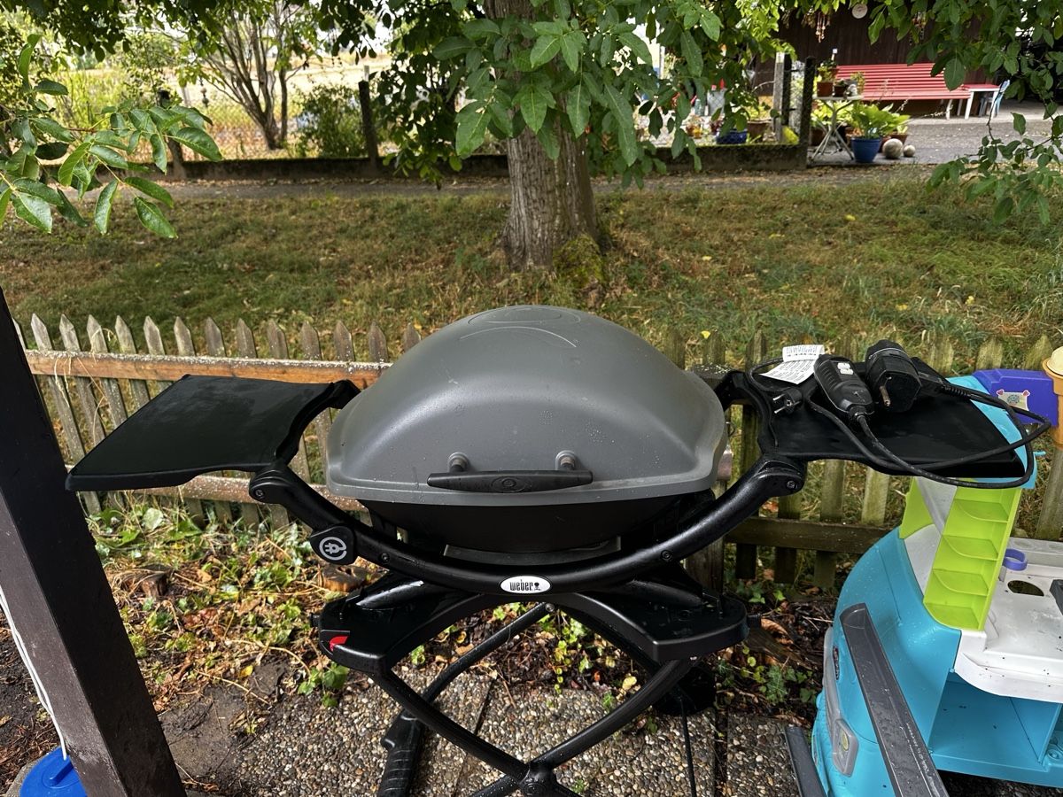 Grills: Weber Q Grill tragbar gebraucht – Gebraucht aus Möhlin von dan_7klp