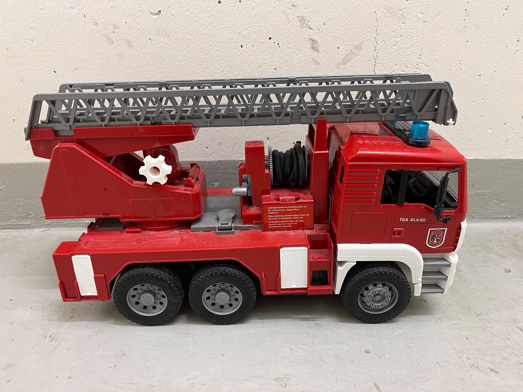 Bruder Giocattoli: Bruder MAN TGA Fire Engine – Usato da Baden venduto da eklym 1