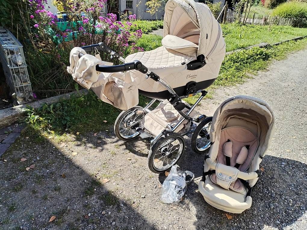 LUXUS - Kinderwagen Knorr Classico Diamond, beige (Gebraucht) in Rickenbach  ZH fr CHF 99  nur Abholung auf Ricardo kaufen