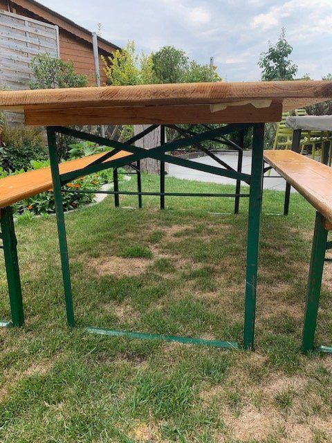 Set de table et chaises: Festbankgarnitur 80cm x 215cm – D'occasion à Emmenbrücke par ipporo 3