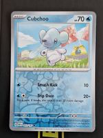 Cubchoo - Pokemon Reverse Holo Obsidian Flames