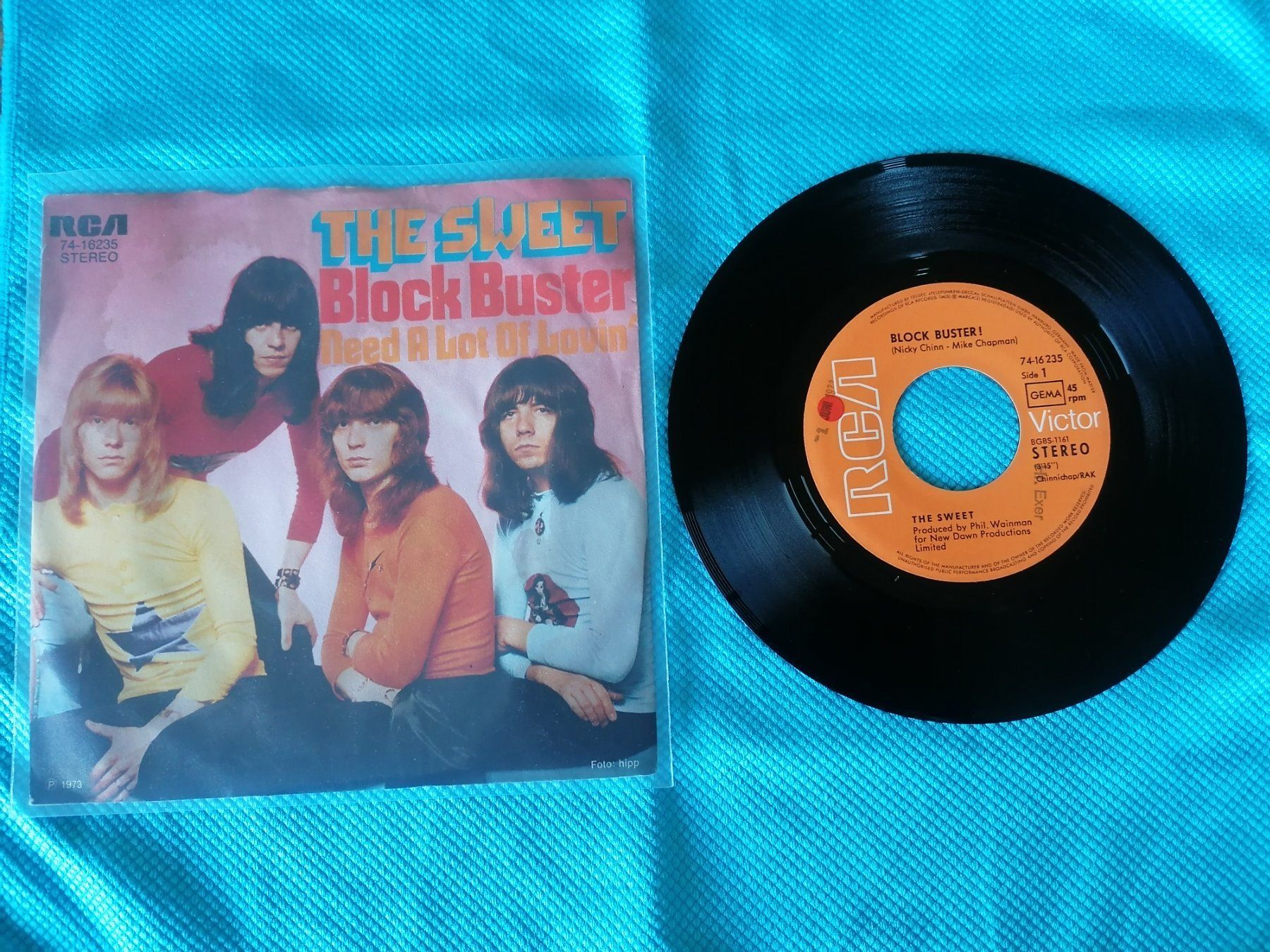 Schallplatten: The Sweet – Block Buster – Gebraucht aus Emmenbrücke von lamorak 1