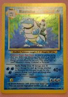 BLASTOISE HOLO 002/102 BASE SET ENGLISH UNLIMITED