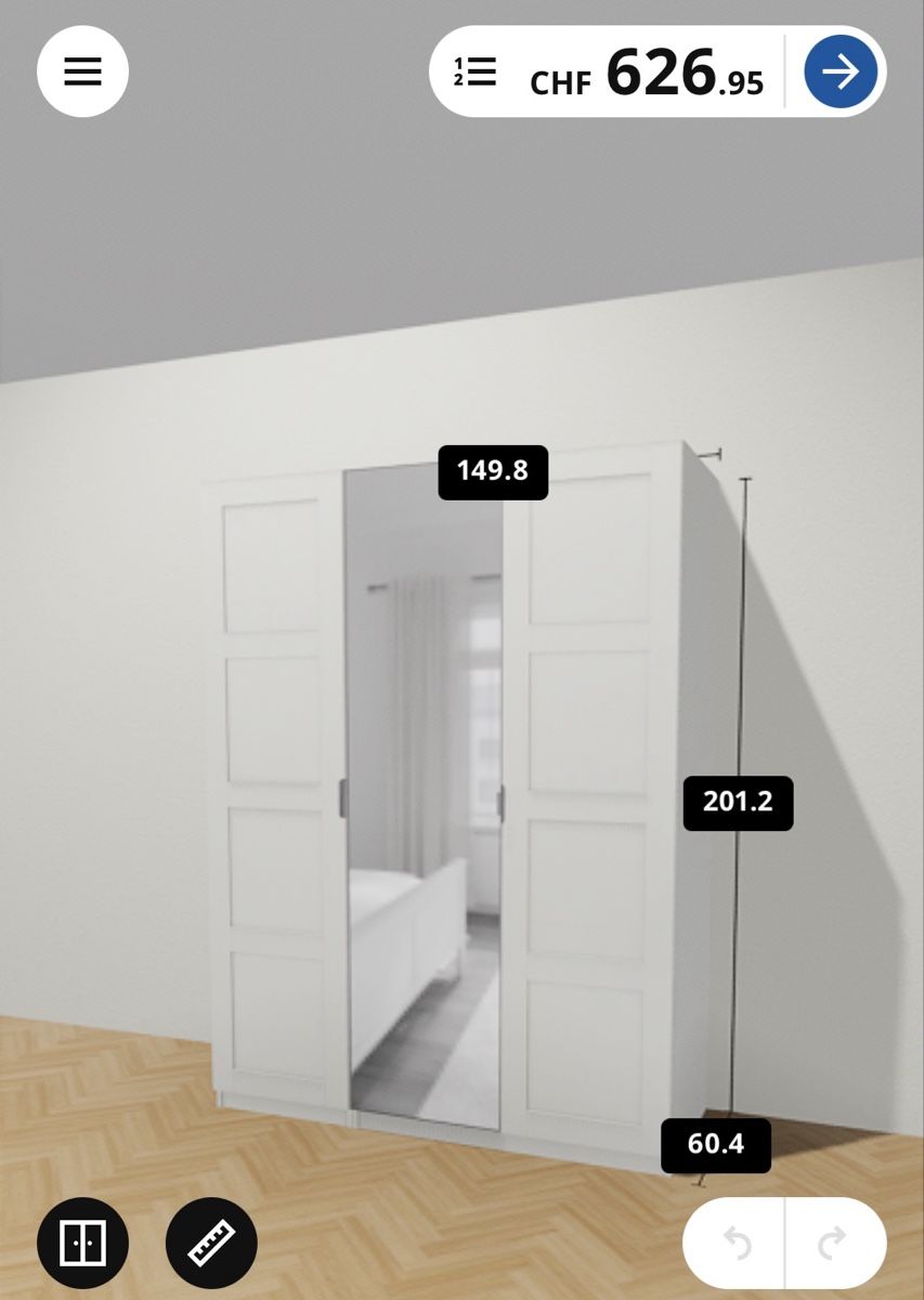 Ikea Armadi: IKEA PAX Schrank 150x200 cm – Usato da Bern venduto da sel_7mkk 2