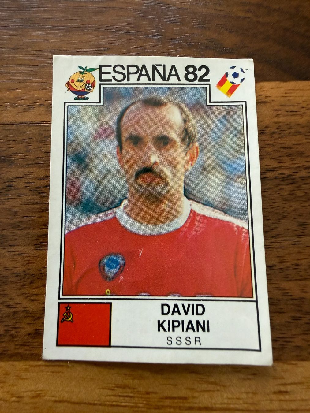 Panini Cartes à collectionner: Panini WM Spanien 1982 - Nr. 395 David Kipiani – D'occasion à Lyss par Louuurs