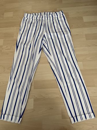 Tuzzi Sommerhose Gr 38 blau weiss gestreift