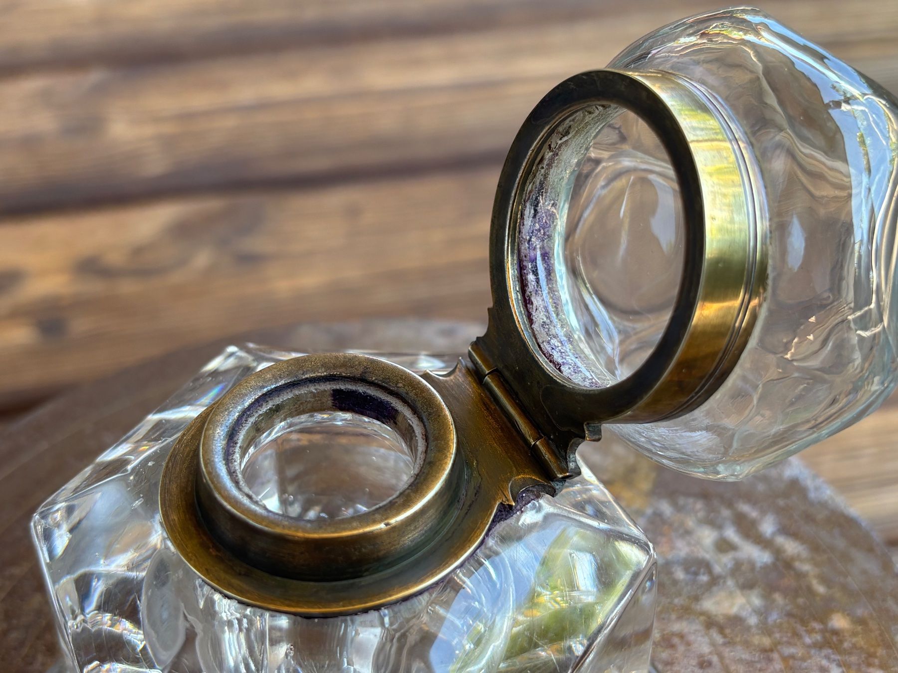 Altro in Antiquarato & Arte: antikes Pressglas Tintengefäss, Tintenfass – Usato da Lüchingen venduto da Eeizo 7