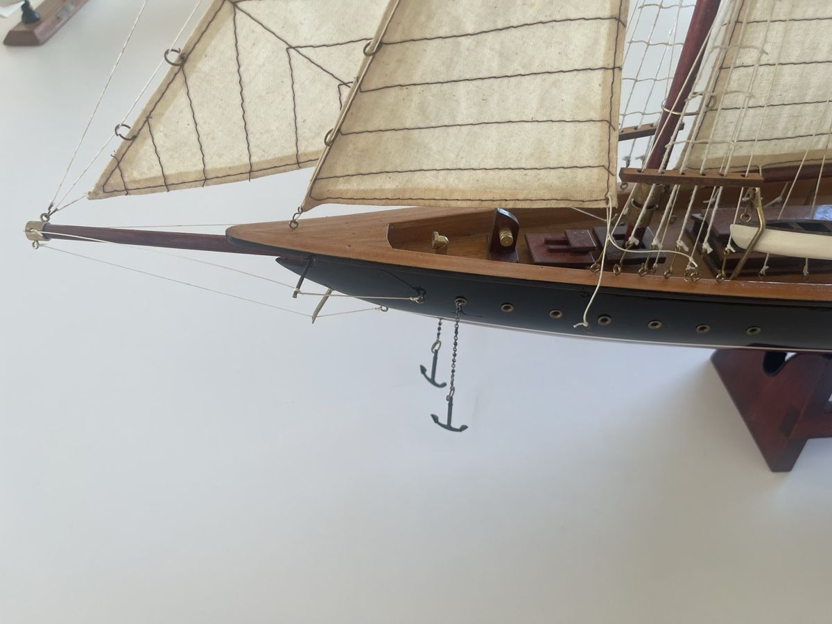 Kit di modellismo & Modellini statici: Grosses Segeschiff mit Beibooten & Kajüten – Nuovo (secondo la descrizione) da Olten venduto da 54m_g7s2 3