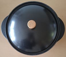 Grosser Wok Gusseisen 32 cm
