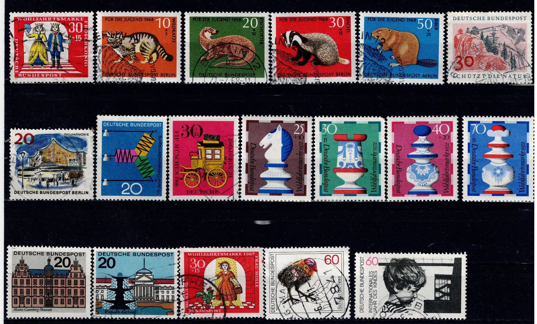 Tutti i francobolli: 52x Briefmarken Deutschland 6 – Usato da Tenniken venduto da mik_6mxg 3