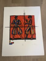 Original-Lithografie Rudolf Mirer