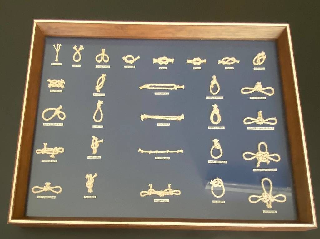 Tutte le decorazioni: Schiffssteuerrad 51 cm + Knotentafel + Ankerlicht – Usato da Zollikon venduto da LouisArmstrong 4