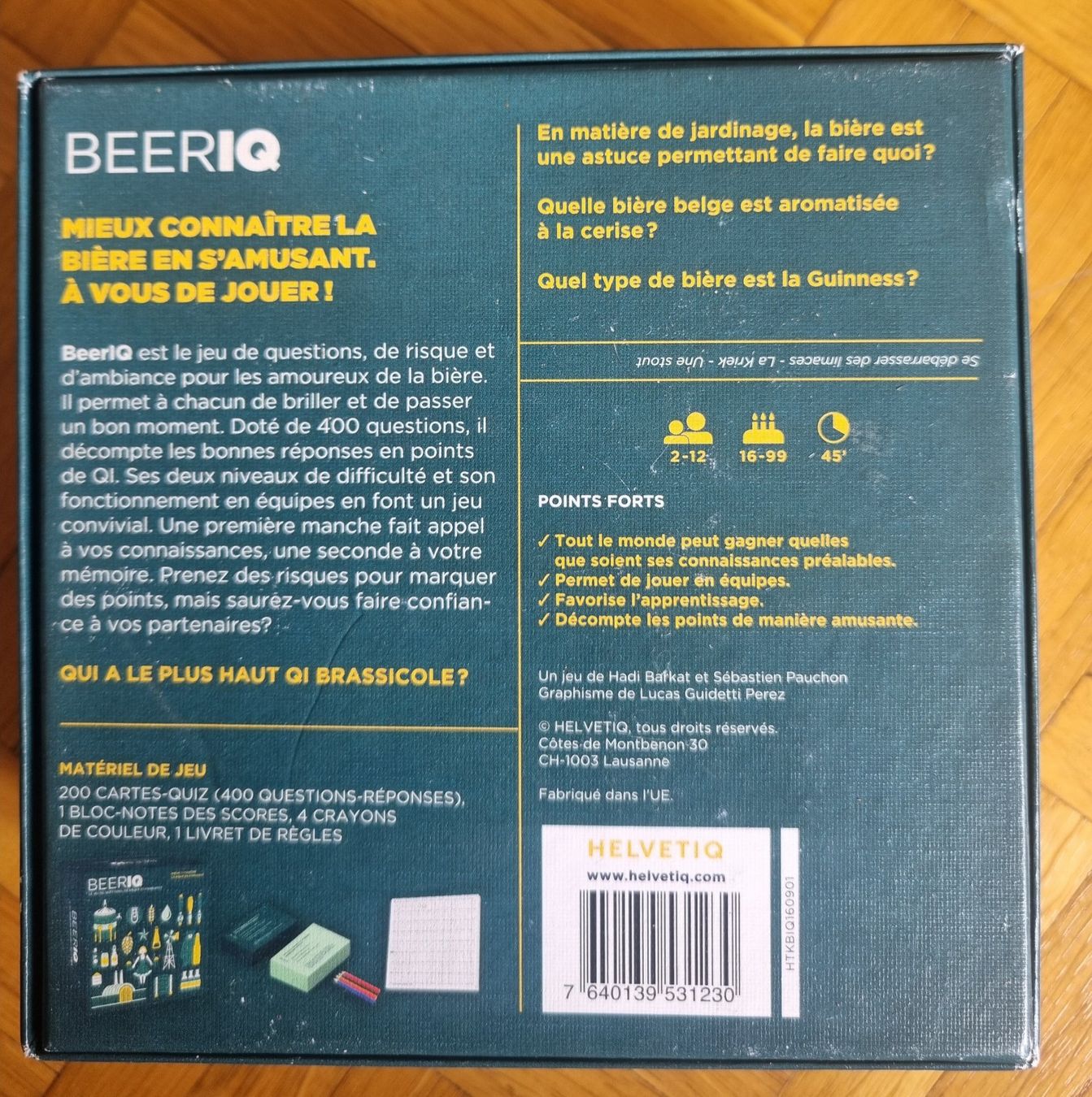 Spiele: BeerIQ Quiz - Jeu – Neu (gemäss Beschreibung) aus Onex von oph_hnr9 1