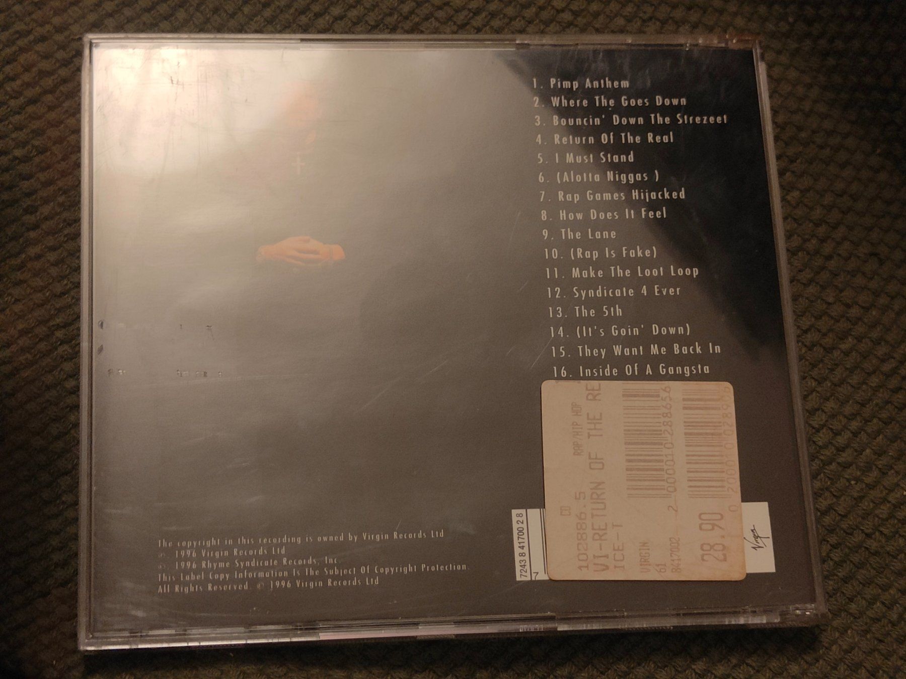 CD: ICE T - IV – Usato da Fribourg venduto da cristiana_vend 1