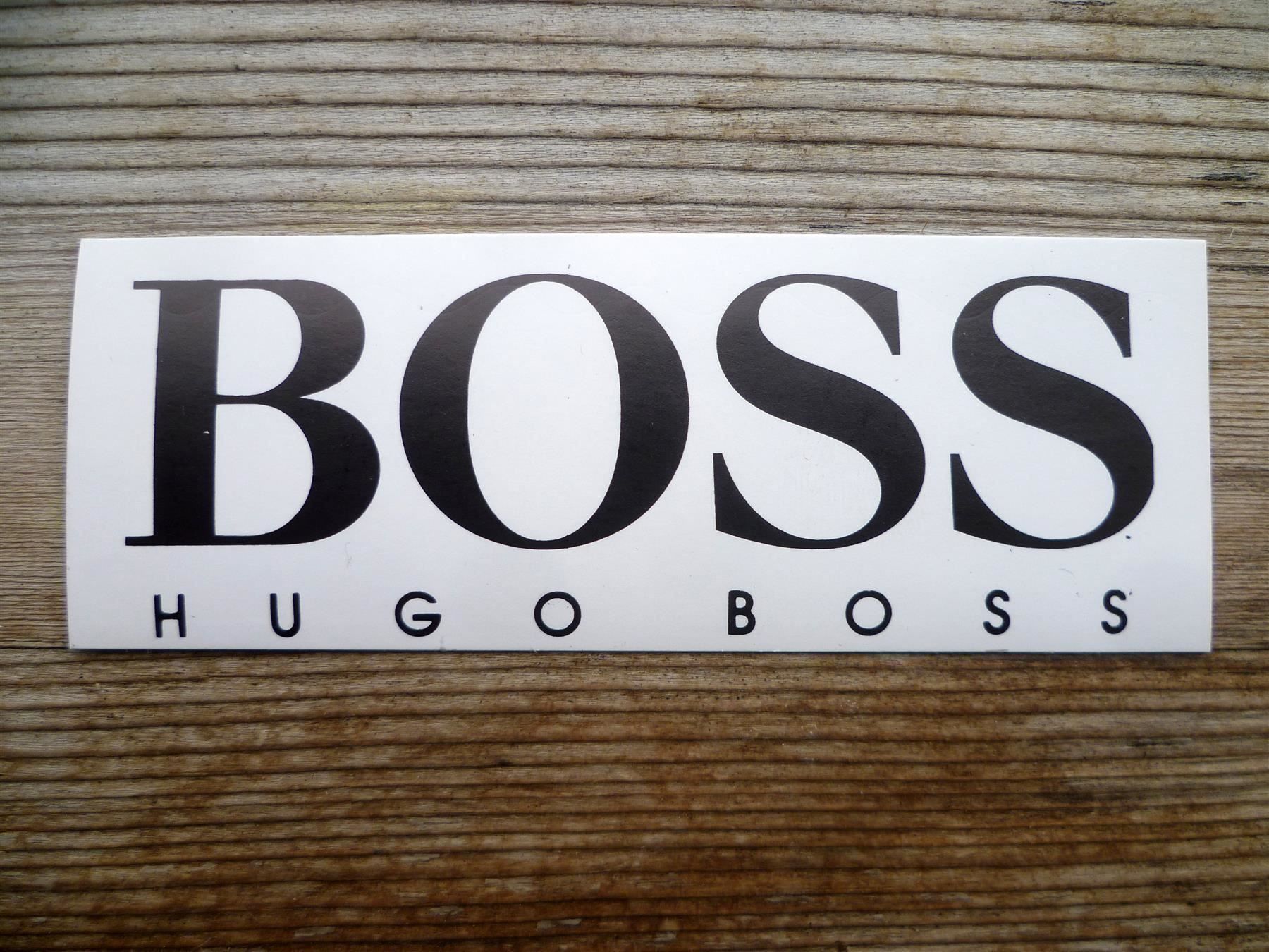 Sticker: Hugo Boss Aufkleber – Nuovo (secondo la descrizione) da Aarau venduto da Rdodger