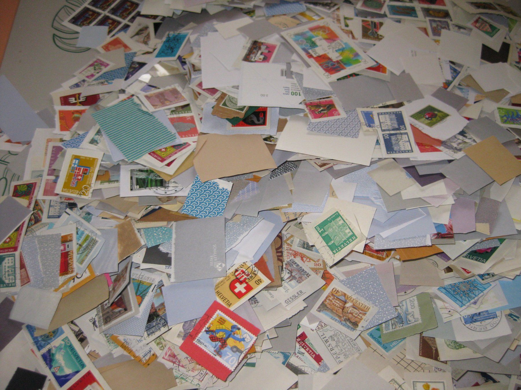 Tutti i francobolli: Timbres suisses sur fragments – Usato da L'Auberson venduto da DanGinFAS 2