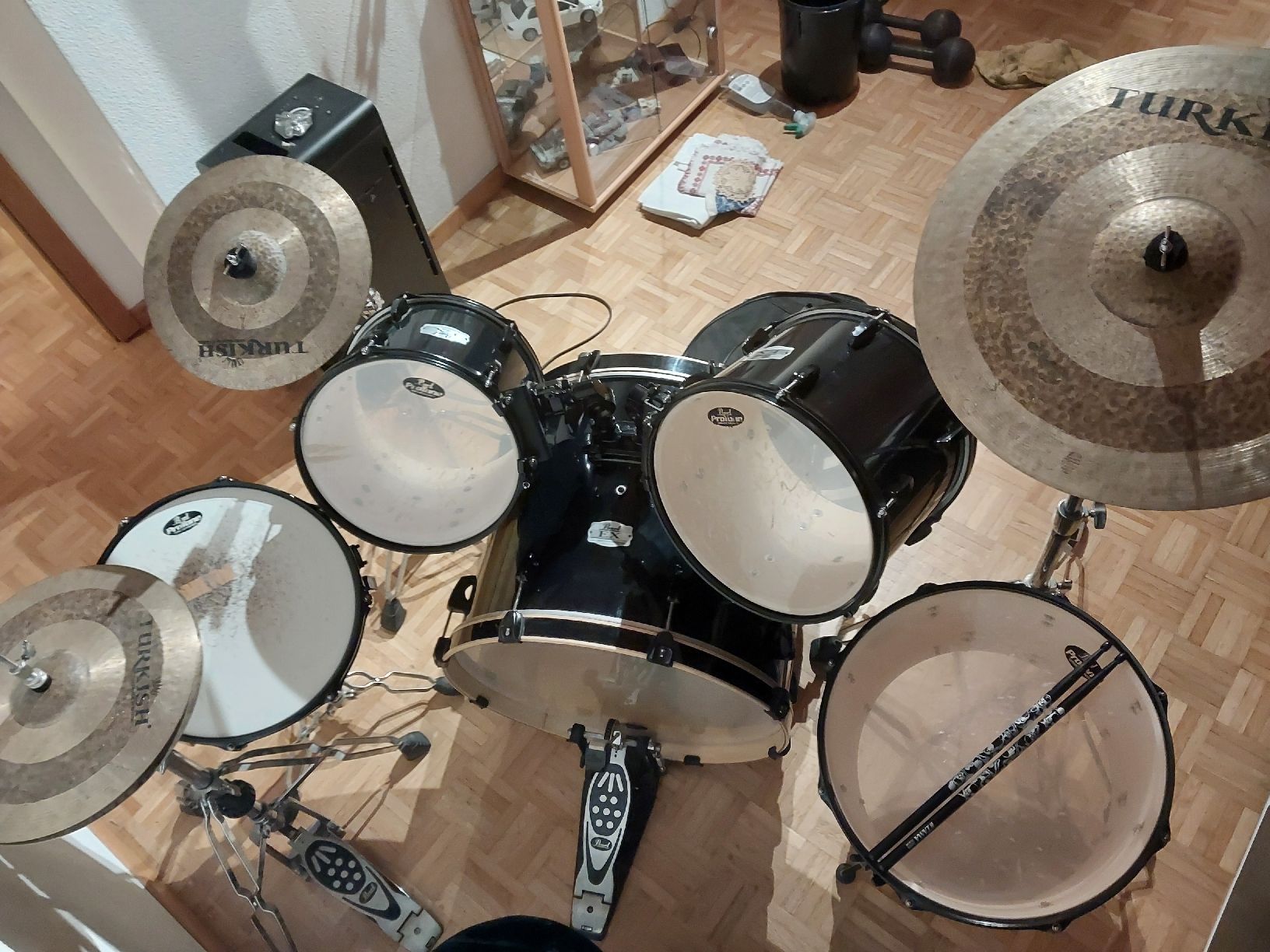 Strumenti musicali: Pear EX Series Schlagzeug Komplett  – Usato da Rothenhausen venduto da living.sideways 1