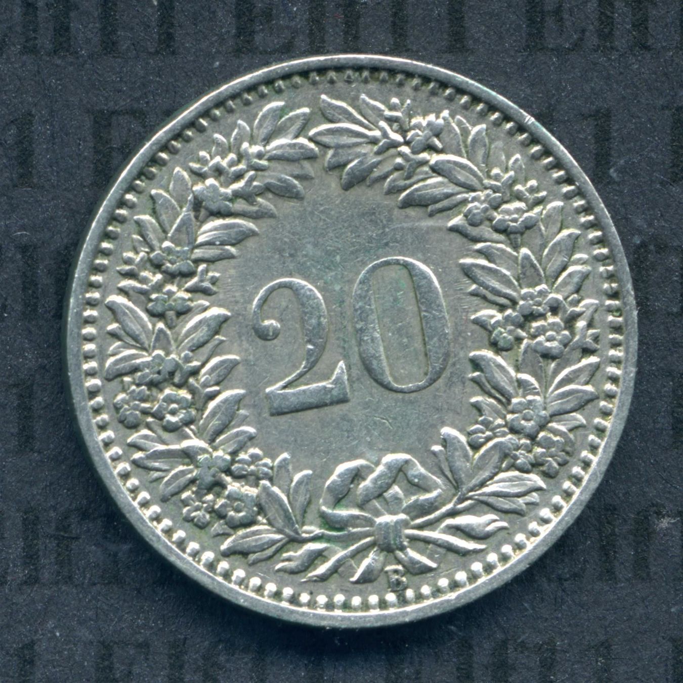 Tutti le monete: CHF___0.20 1939 -vz 20 Rappen – Usato da Widnau venduto da Elf11 1