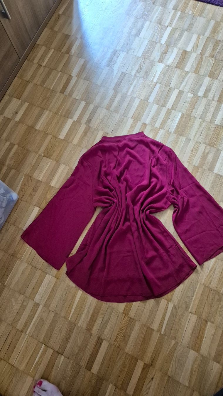 Camicette: Bluse 3/4 Arm dunkelrot – Nuovo (secondo la descrizione) da Uster venduto da 52xxx 1