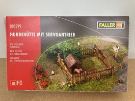Faller H0 Bausatz 180599 Hundehütte mit Servoantrieb in OVP